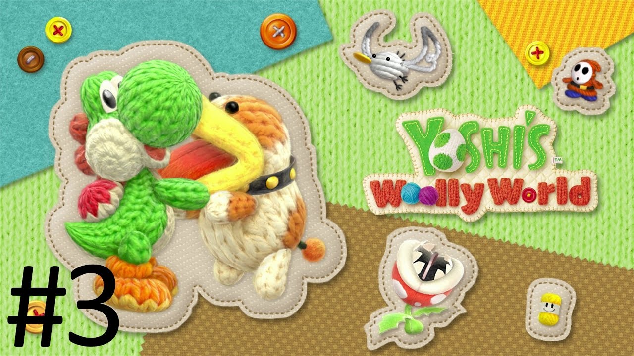 Yoshi's Woolly World - Part 3 - Windmill Fun