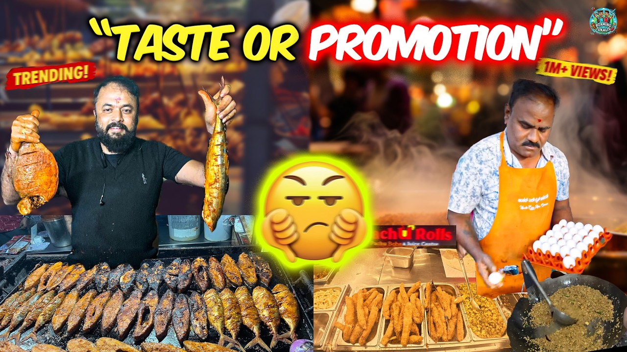 “We Tested Bangalore’s Viral Food Cart 🔥 | Kannada Food Vlog | Promotion or Real Taste?”
