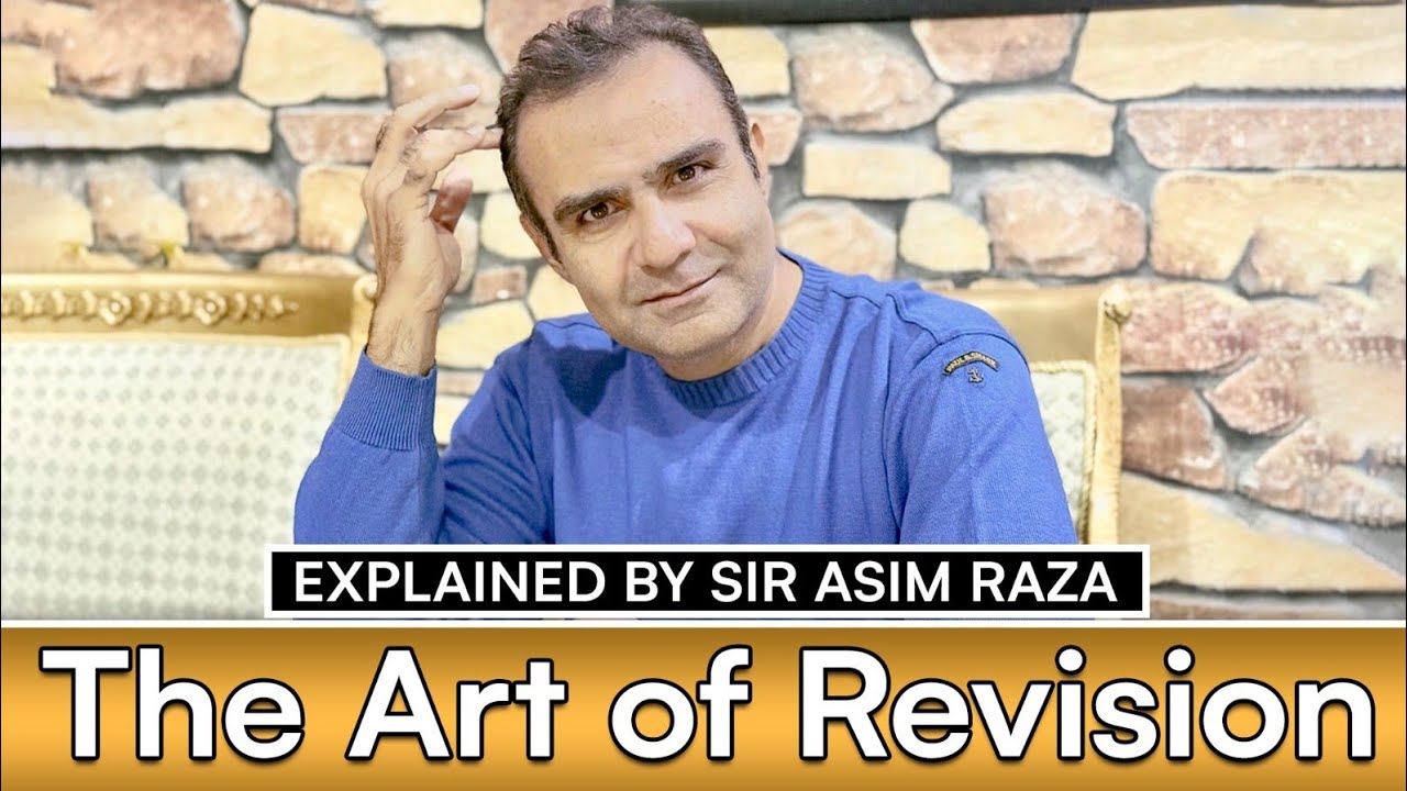 Topper's Revision Formula in CSS |  Expert Tips by Sir Asim Raza(PAS)