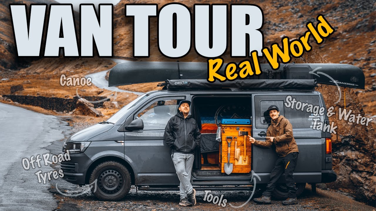 VAN TOUR (Real World) | Mountain Bike Van Tour #Vanlife