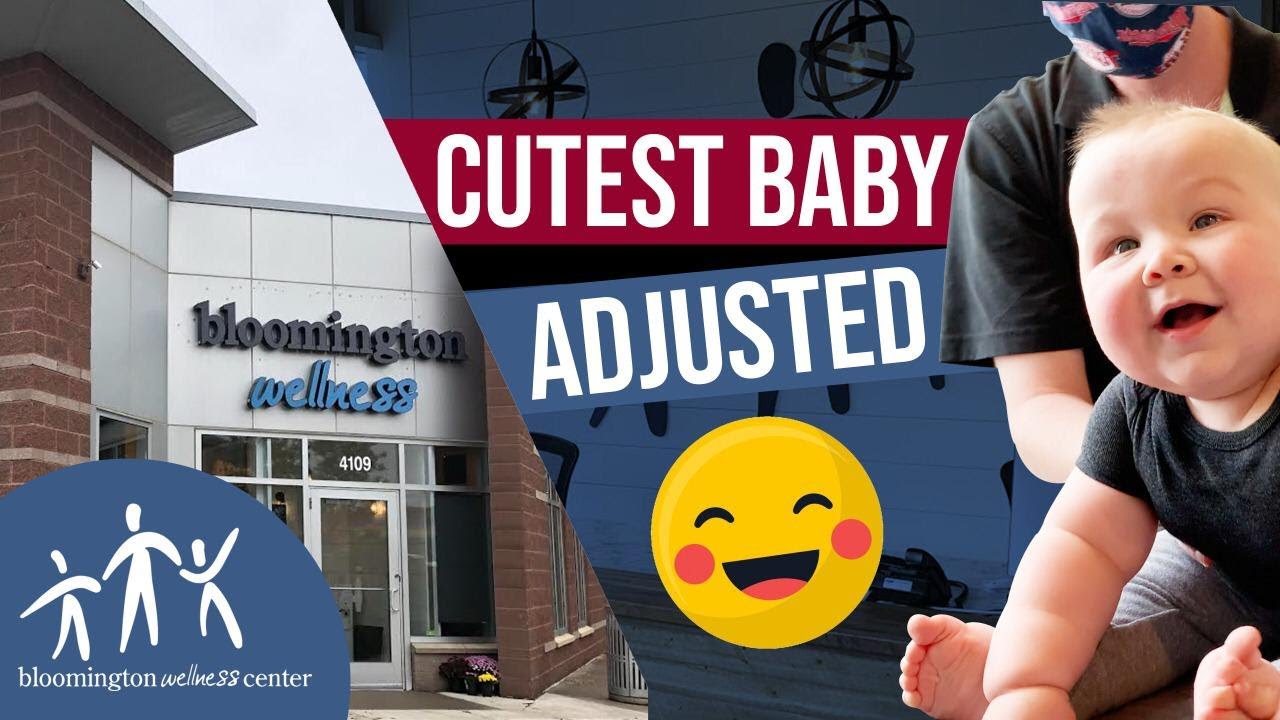 Dr Lance Performs Gentle Adjustment On The World's Cutest Baby | Bloomington | Shakopee Chiropractor