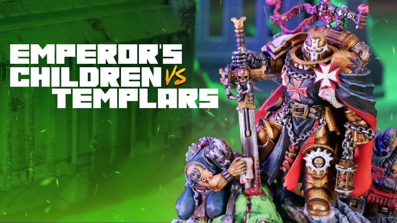 Emperor's Children vs Black Templars - A Warhammer 40k Battle Report