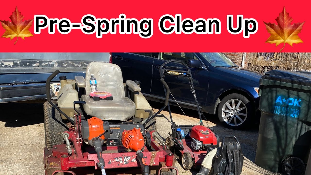 🍁 🍂🍃 Pre-Spring Clean Up 🍂🍁🍃