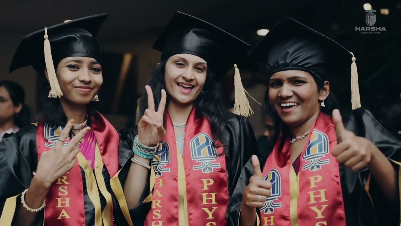 Harsha Institutions Graduation Ceremony 2025 Official | Highlights & Moments