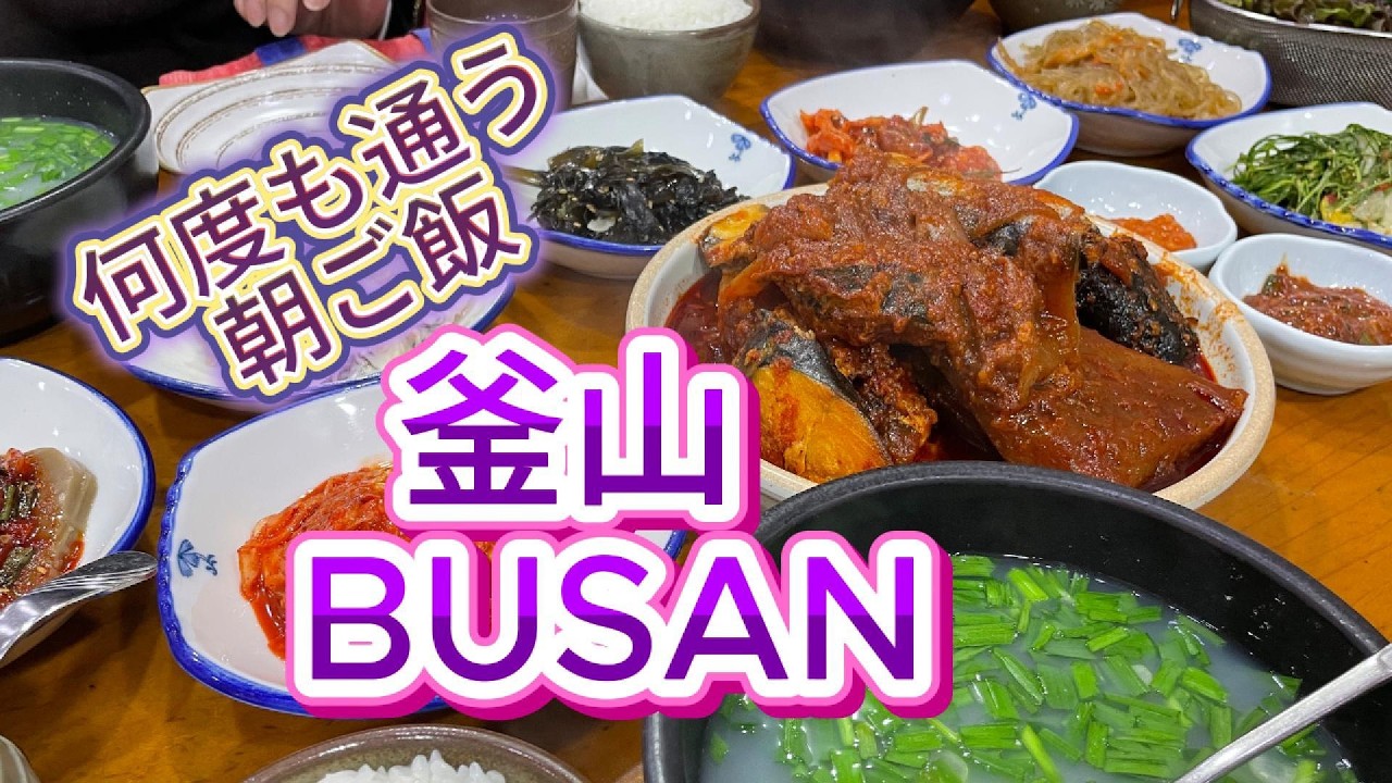 【釜山ではまる朝食】釜山が大好きで通い詰めるVlog【2026年1月】の旅