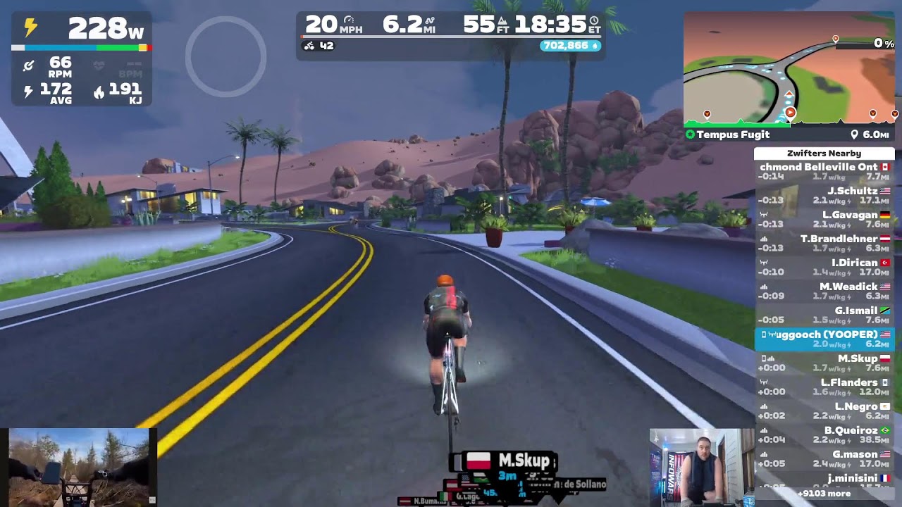 Zwift Sunday Ride