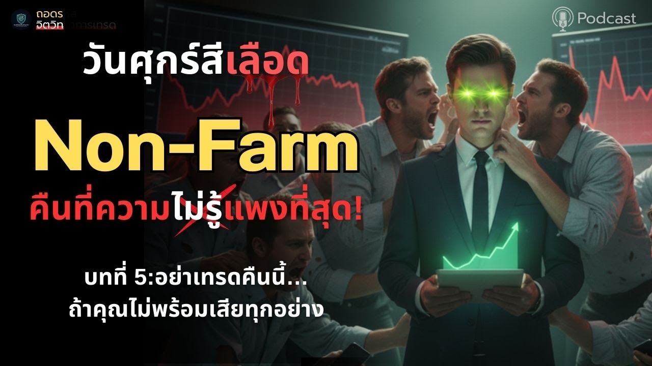 บทที่ 5 — วันศุกร์สีเลือด และพายุที่ชื่อว่า Non-Farm | ถอดรหัส |#จิตวิทยาการเทรด #เทรดทอง #forex