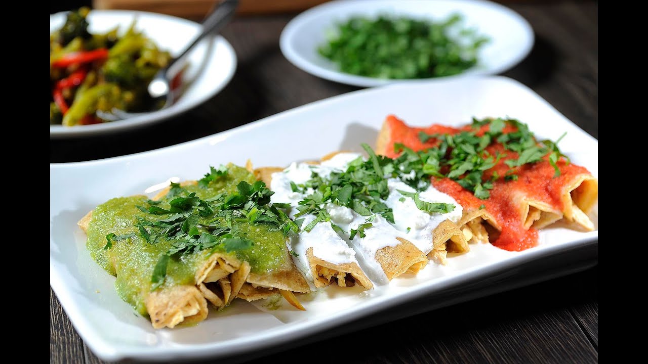 Enchiladas mexicanas - Recetas de antojitos mexicanos