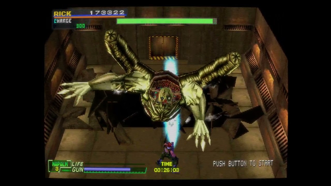 Chaos Heat Full Playthrough Unhappy Ending 69%  Arcade 1998