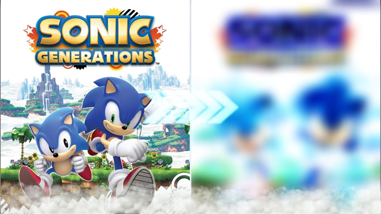 [RareGalaxy5] Making A Movie Sonic Generations Game Box Art!