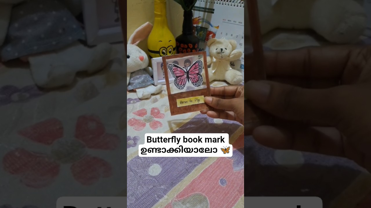 Butterfly book mark ideas🦋 