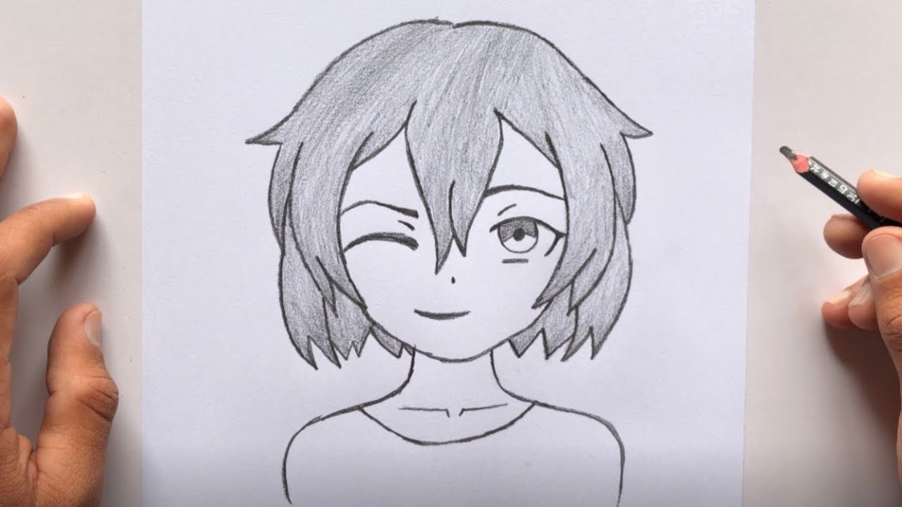 DRAW Your Own AMAZING Anime Girl with Easy Step by Step Sketch 😊