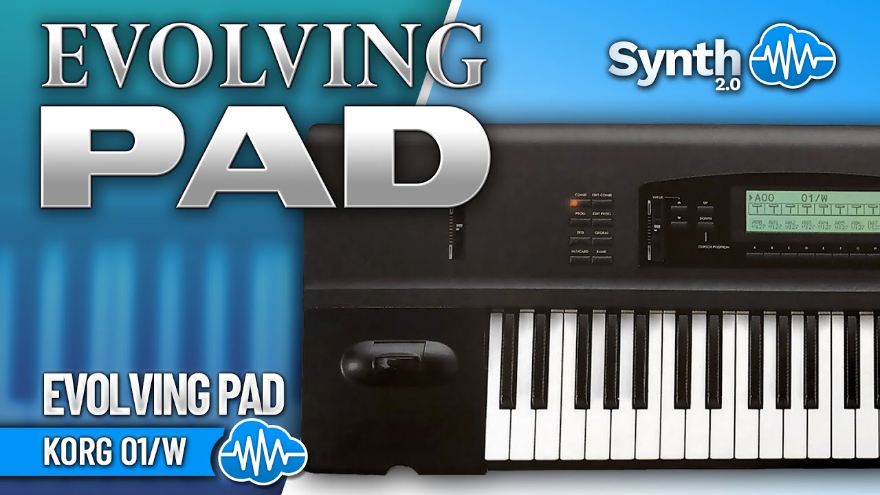 100 EVOLVING PAD (100 new patches) | KORG 01/W | SOUND LIBRARY