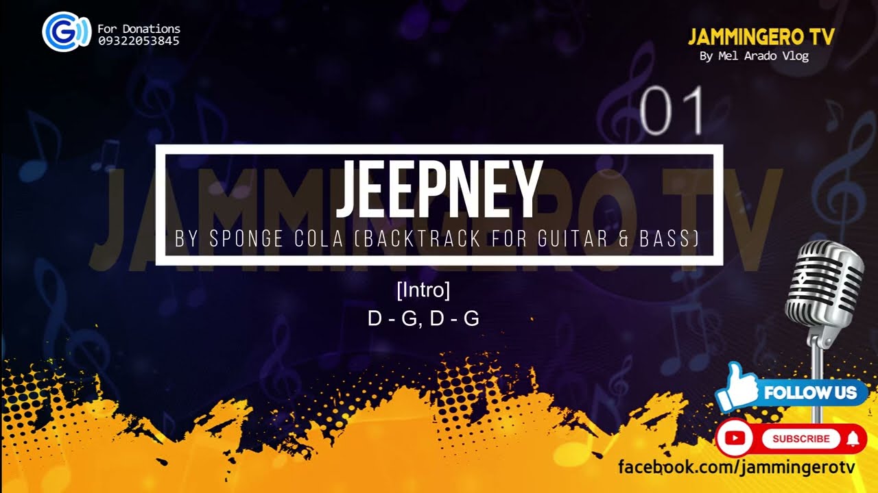 Jeepney by Sponge Cola (Guitar Backtracking)