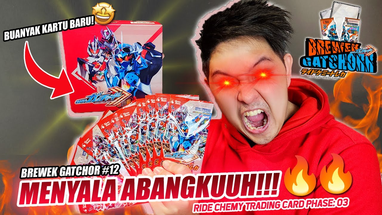 GASKEUN GACHA & ADU HOKI DI PHASE TERBARU! 🔥RIDE CHEMY TRADING CARD PHASE 03 - BREWEK GATCHOR #12