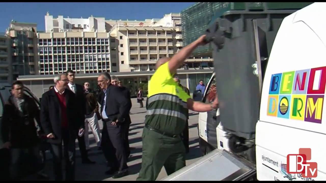 El sistema de limpieza de Benidorm se equipara al de Barcelona