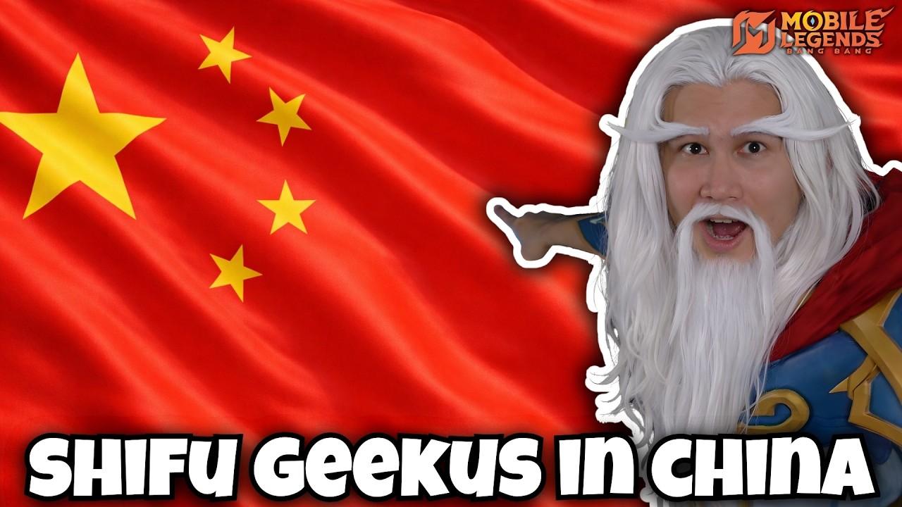 🔴SHIFUU GEEKUS IS BACK IN CHINA! | MLBB