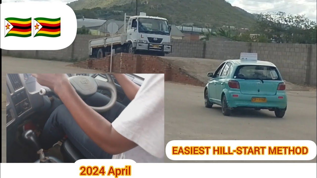 Easiest way of doing Hill Start in Class2/Code CE 🇿🇼 ~|~Zim Police vs Unlicensed Driver's 😜