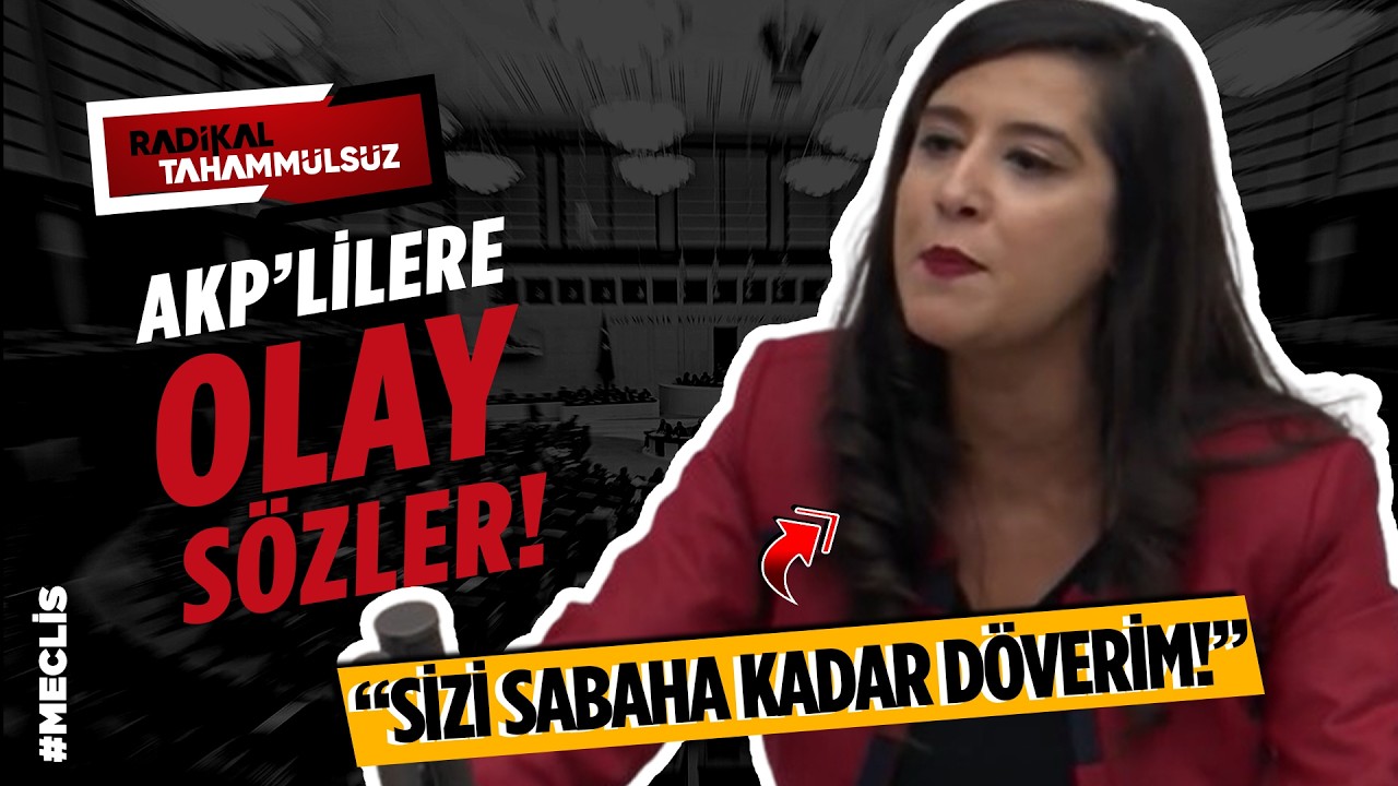 AKP’liler Dondu Kaldı! Sevda Karaca’dan TBMM’de Olay Sözler: 