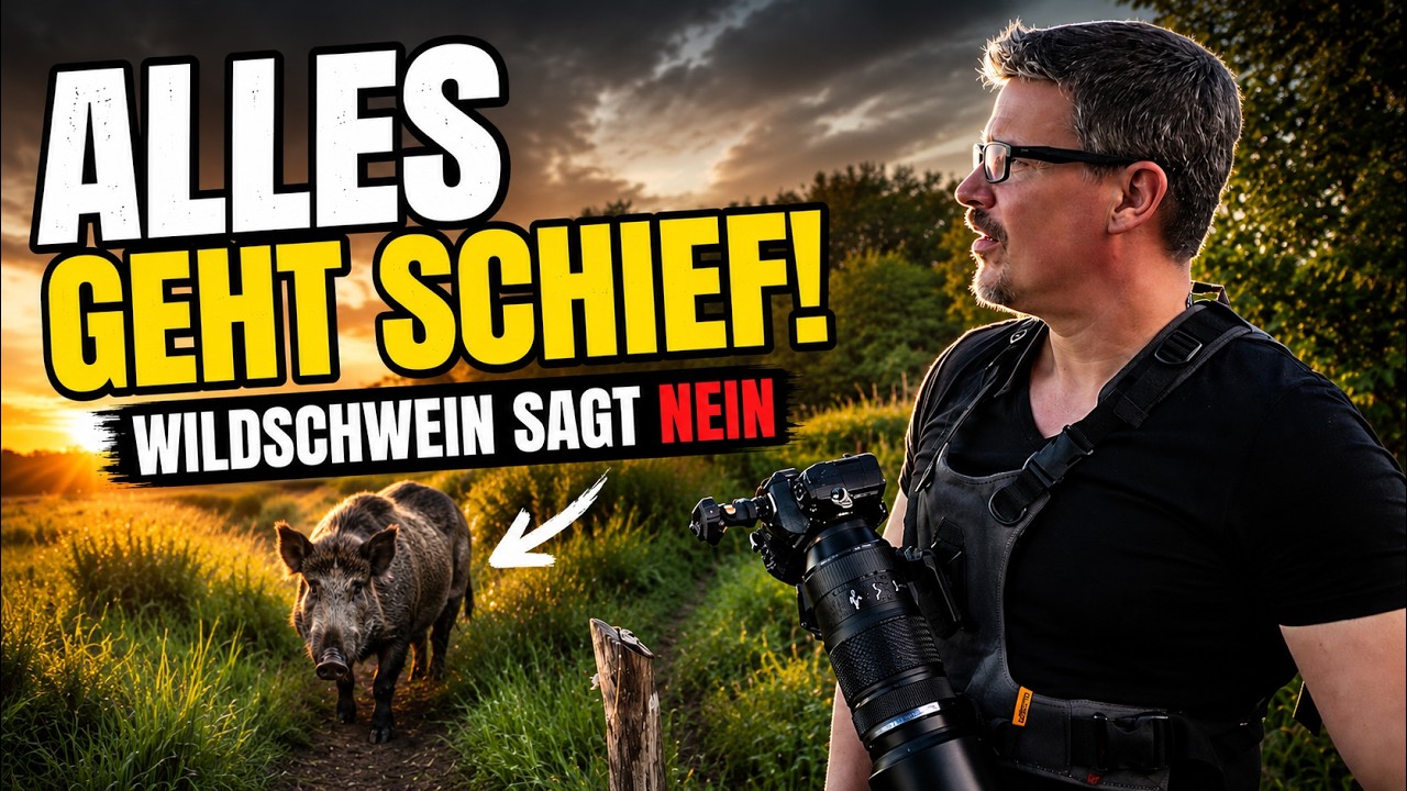 Mit der OM-1 Mark II im Schellbruch - alles andere als geplant