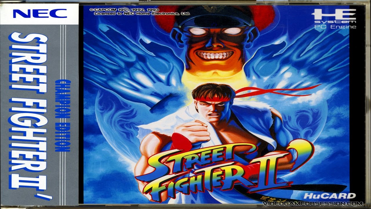 Street Fighter 2 Champion Edition - Turbografx 16 - Hardest Difficulty.