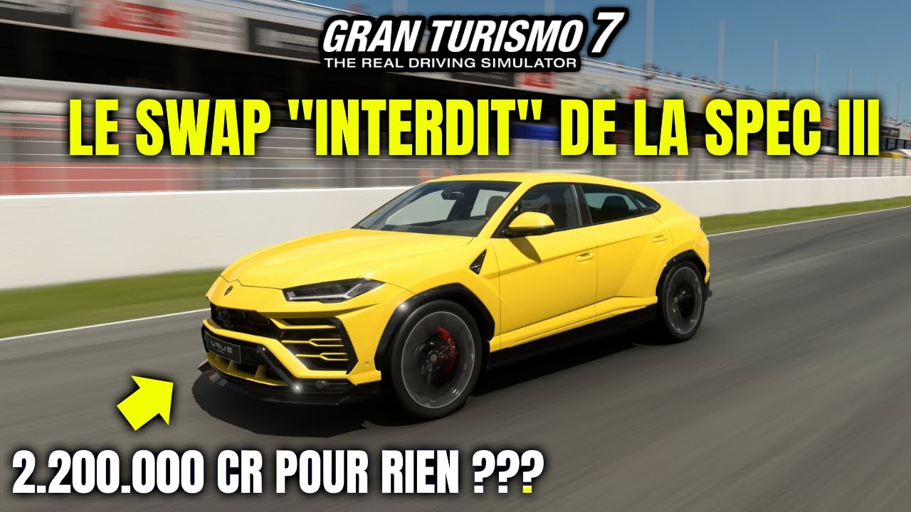 GRAN TURISMO 7 : 3 NOUVEAUX SWAP MOTEURS FOUS !