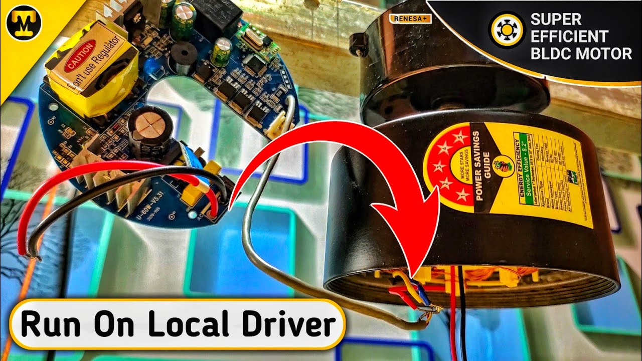 Atomberg Bldc Fan Run On Local Driver & Power Supply