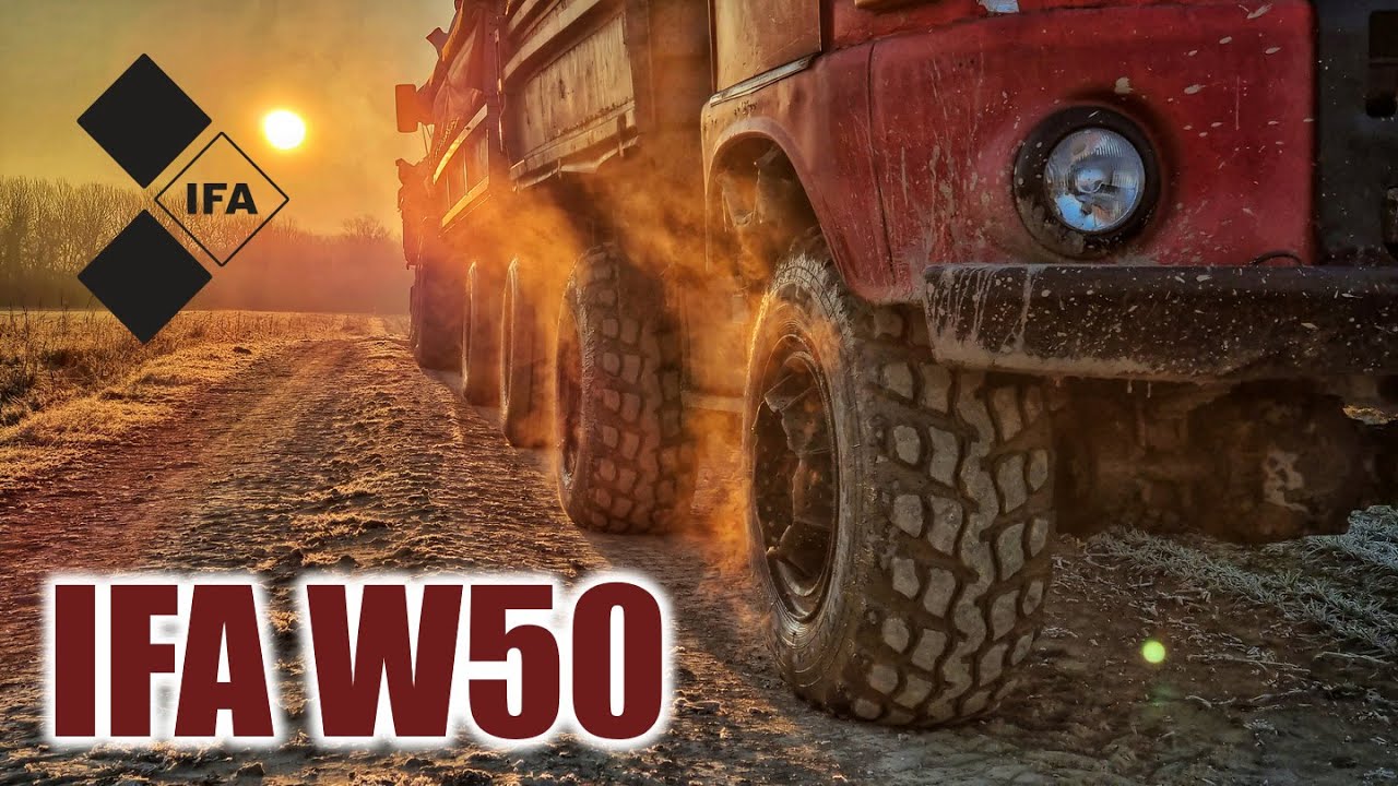 Műtrágya szállítás IFA W50-el / Fertilizer delivery with IFA W50 / Düngerabgabe mit IFA W50
