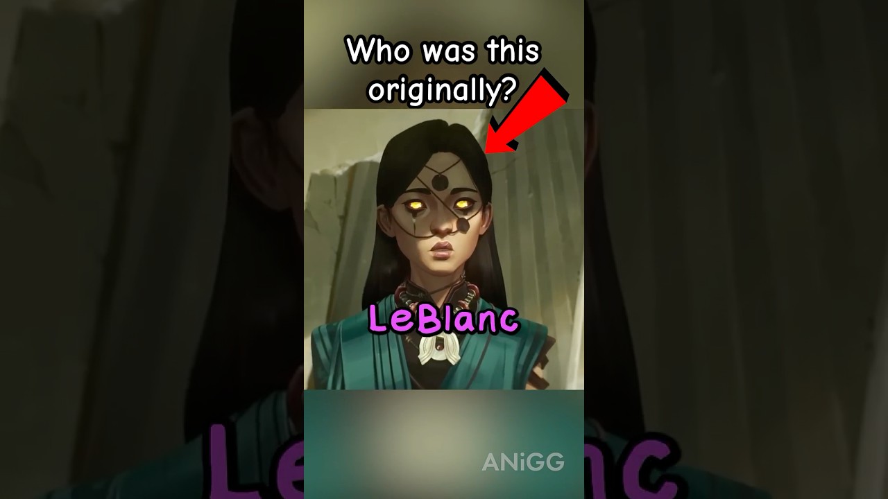 LeBlanc was disguised as an Ionian #arcane #leagueoflegends #arcaneclip #shorts