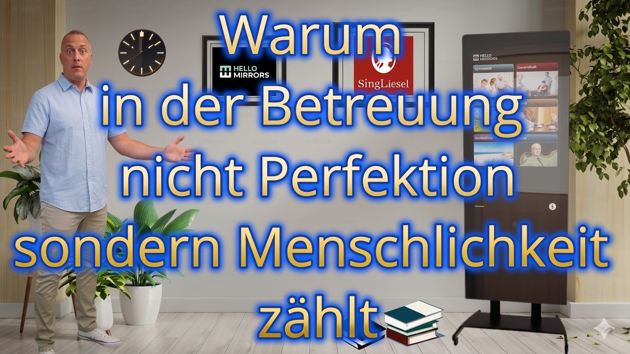 Warum in der Betreuung nicht Perfektion, sondern Menschlichkeit zählt