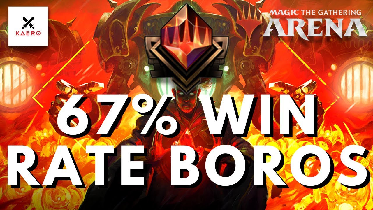 67% MYTHIC WIN RATE BROTHERS WAR AGGRO DECK | BOROS BURN | MTG Arena Ranked Standard BO1| KaeroMTG