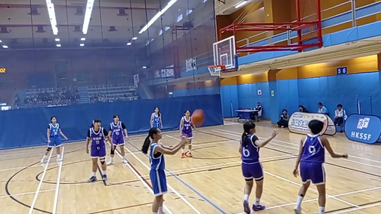 全港學界精英籃球比賽女子組比賽選段：葵裘錦秋 VS 基督教崇真 20251218-1