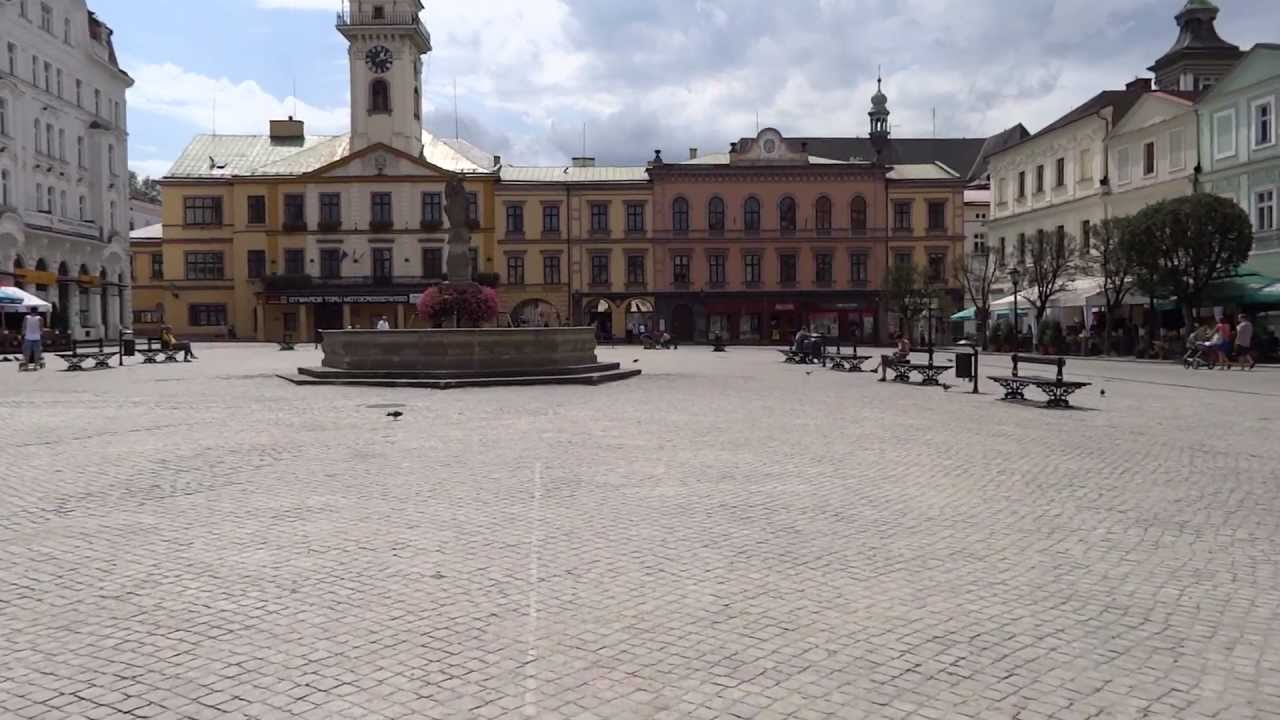 Walk in Cieszyn, Poland - across the border from Cesky Tesin, Czech Republic
