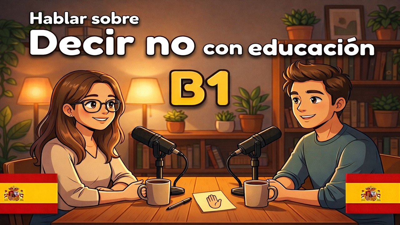 Cómo decir no con educación | Conversación natural en español