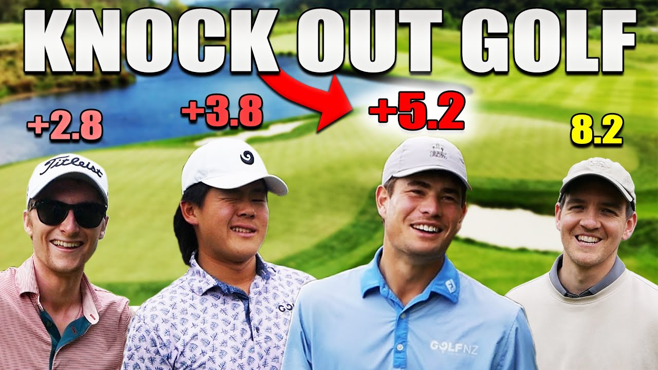 Knockout Golf Challenge with three INSANE golfers!