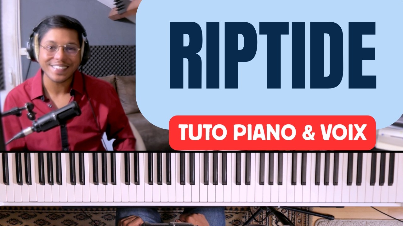 PIANO FACILE // VANCE JOY - RIPTIDE