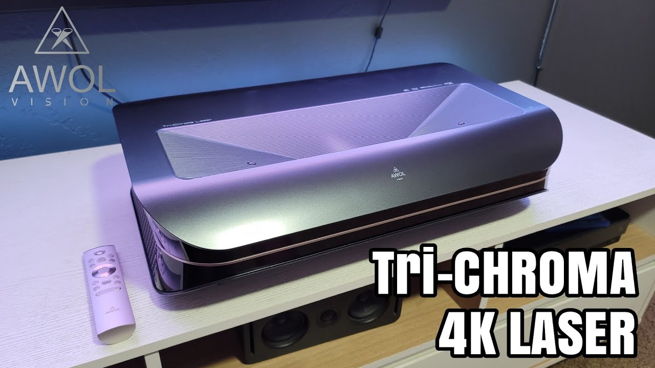 AWOL Vision 4K Tri-Chroma Laser Projector