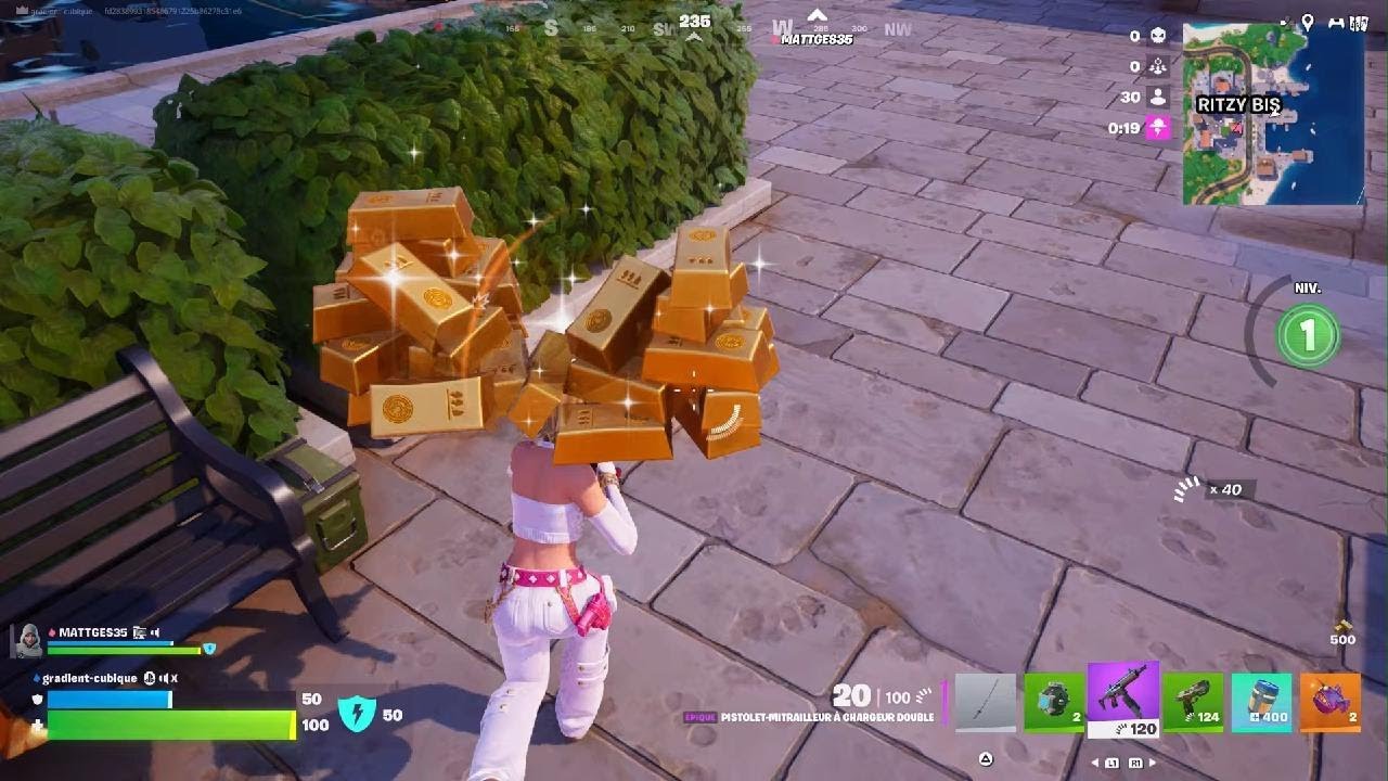TOP 1 INATTENDUE AU BORD D'UNE FALAISES (ft @mattges35 ) sur FORTNITE CHAPITRE 7 BLITZ ROYALE 