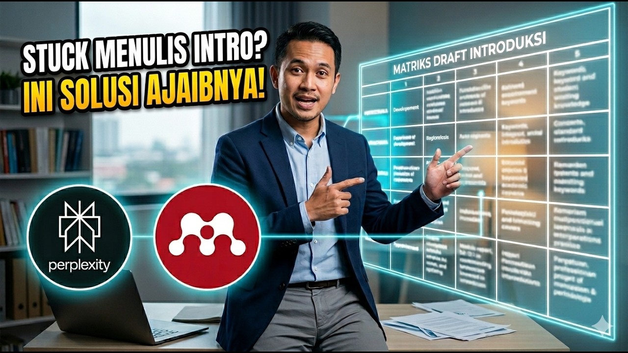 Tutorial Menulis Introduction Skripsi atau Artikel dengan Bantuan Matrik Mendeley Perplexity