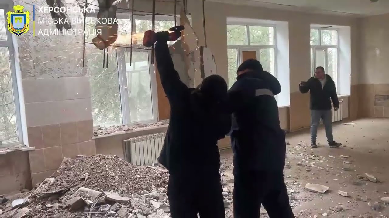 У Херсоні російська армія обстріляла школу