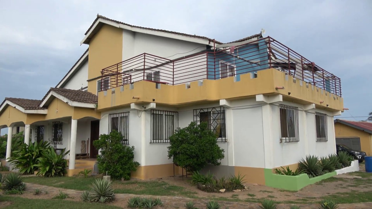 Outside Earna House in Prampram Ghana - May 2018 Journey of a Lifetime