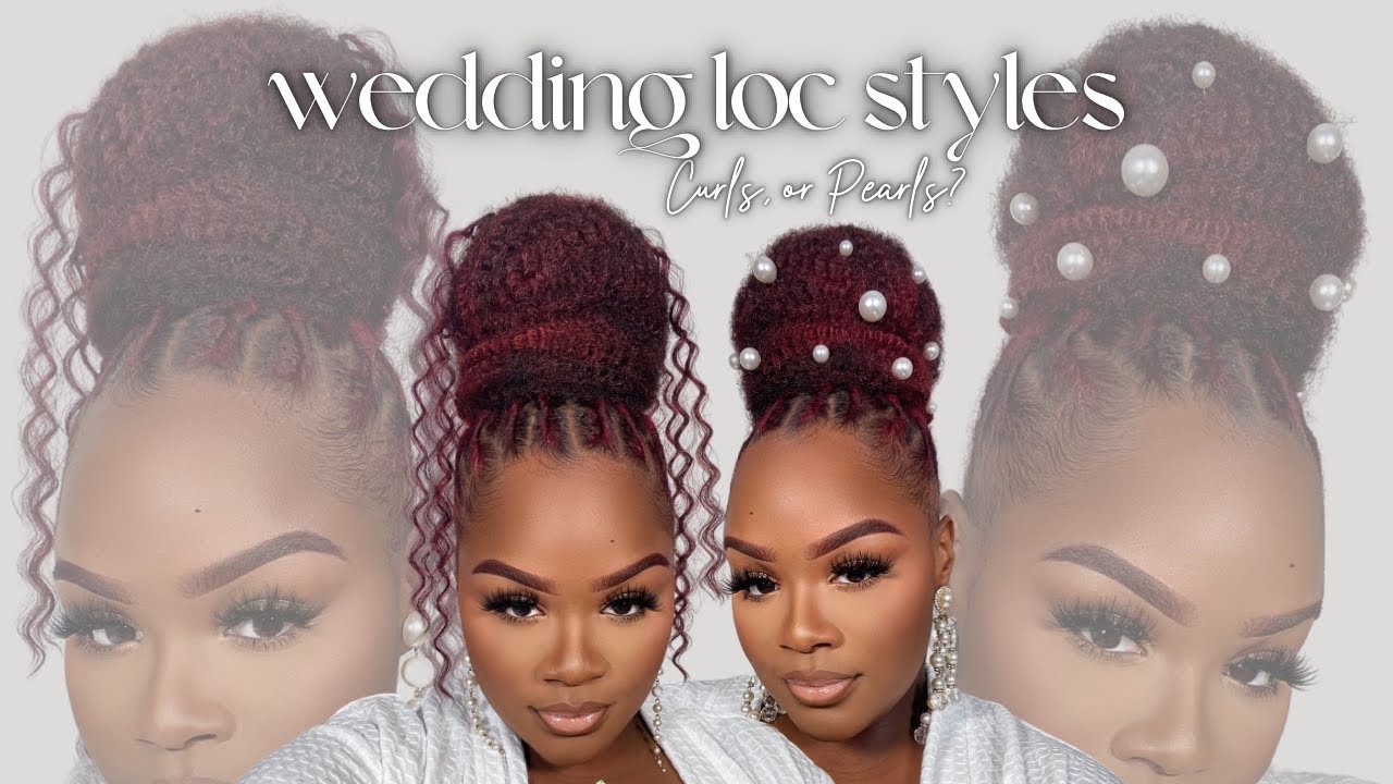 💍 WEDDING LOC STYLE SERIES EP. 4 | Are You Choosing Curls, or Pearls? | IamJackieCymone