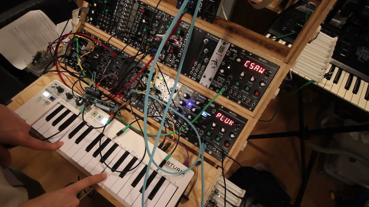 SITH Mayhem Jam with four MiaW S&H modules.