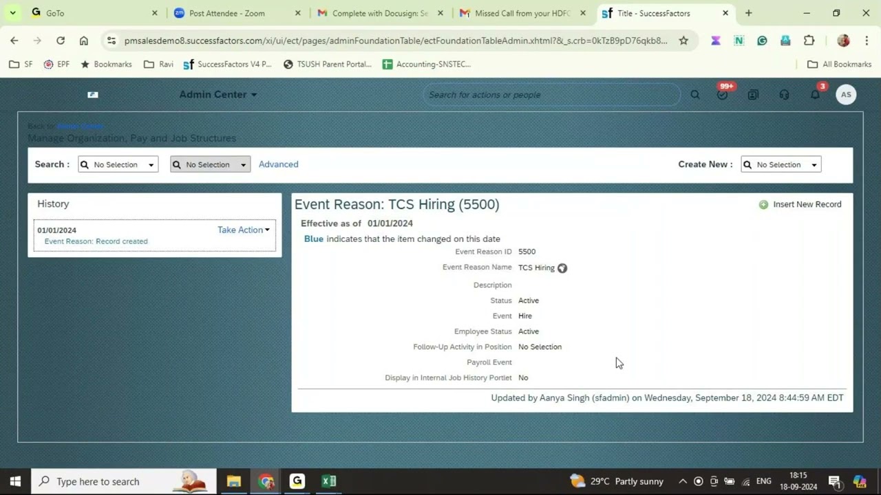 Полный курс SAP SuccessFactors Employee Central, день 13 | Остальные объекты Foundation