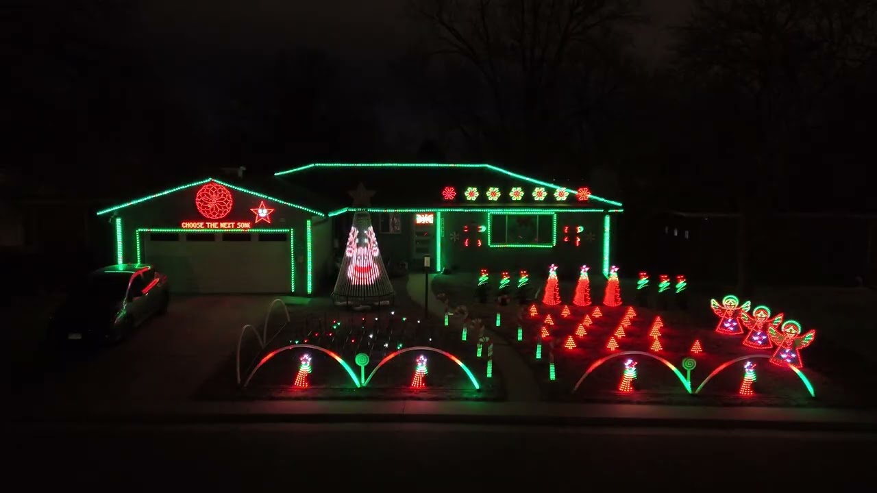 York Street Lights 2025 - Rudolph the Red Nosed Reindeer