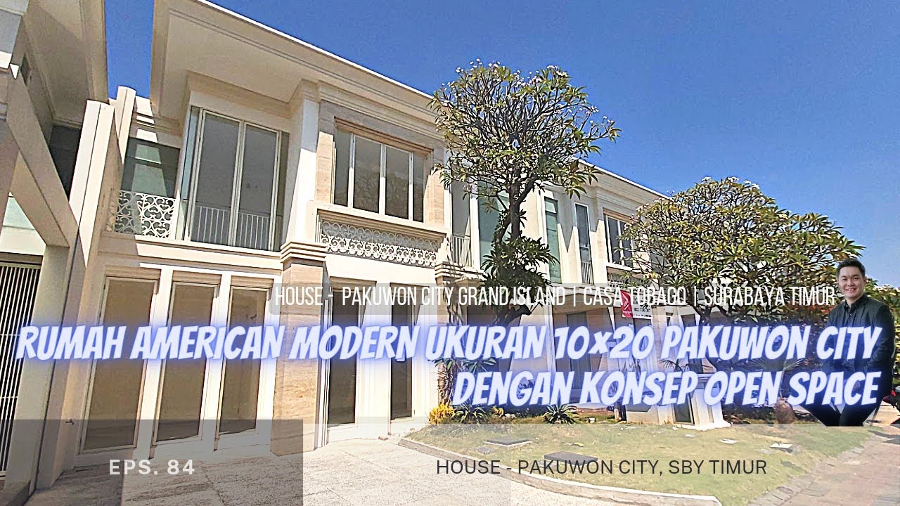 RUMAH MEWAH AMERICAN MODERN GRAND ISLAND PAKUWON CITY UKURAN 10x20, IDAMAN BANGET !