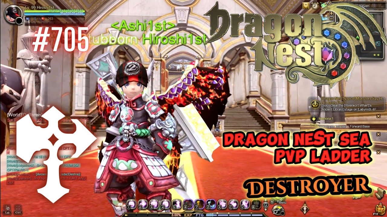 #705 Destroyer PVP Ladder ~ Dragon Nest SEA