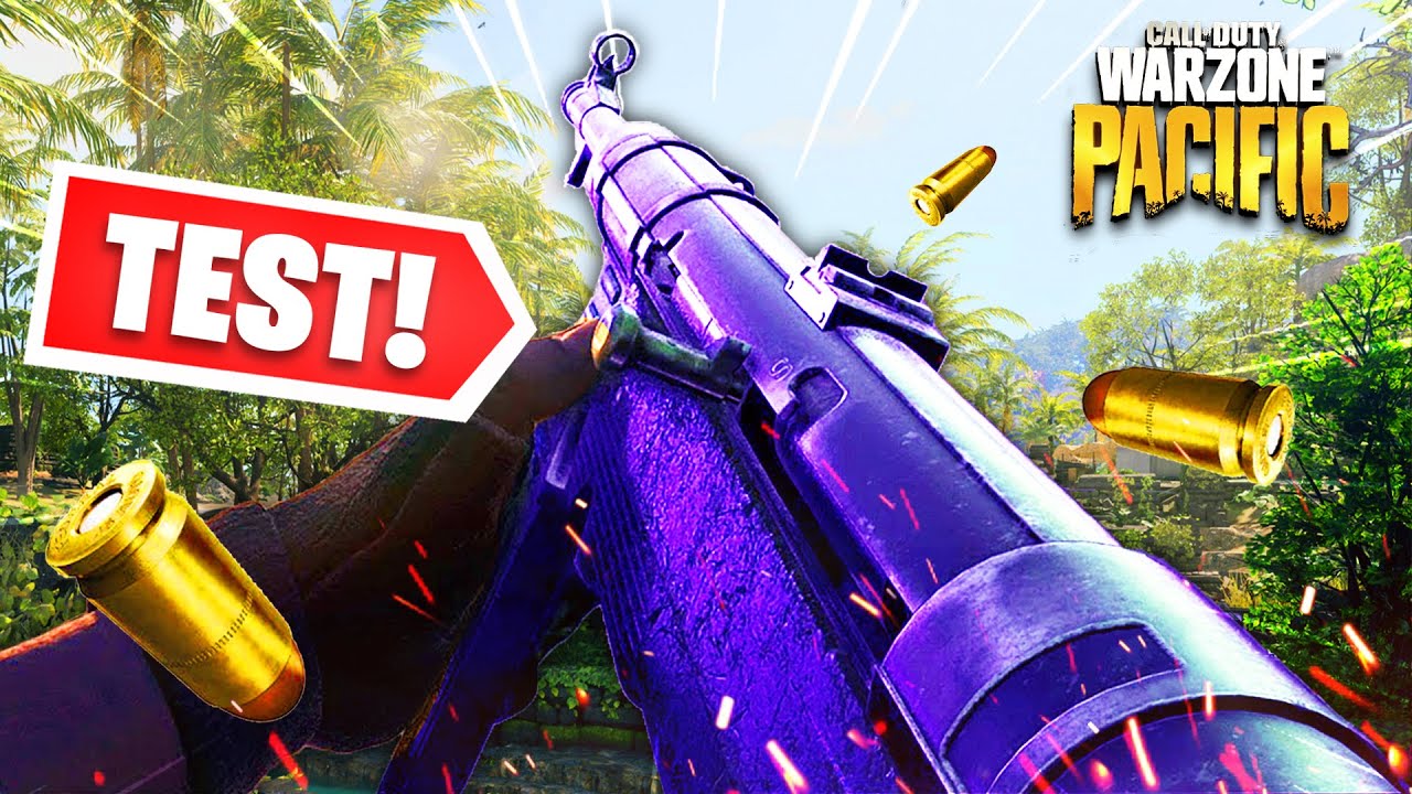 JE TEST LA MP40 SUR WARZONE CALDERA !!