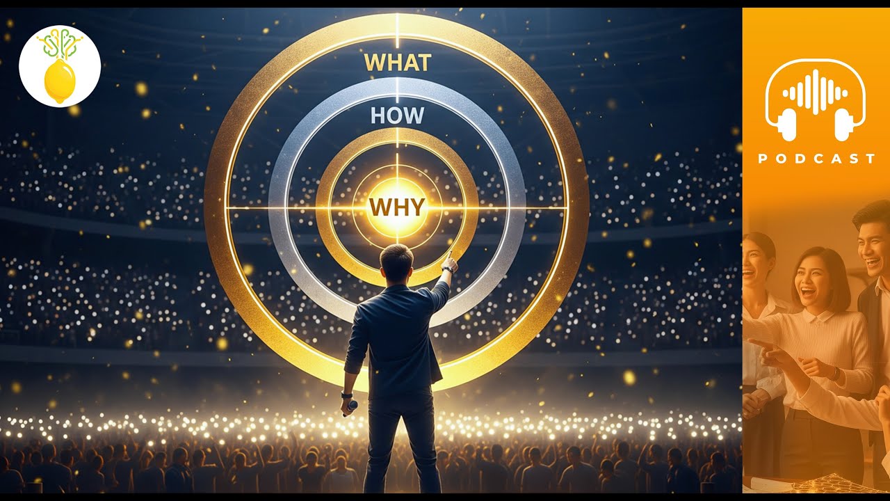 Start with Why ภาวะผู้นำที่สร้างแรงบันดาลใจ (ทำไมคนอื่นต้องเชื่อตามคุณ?) | มะนาวนอกกรอบ