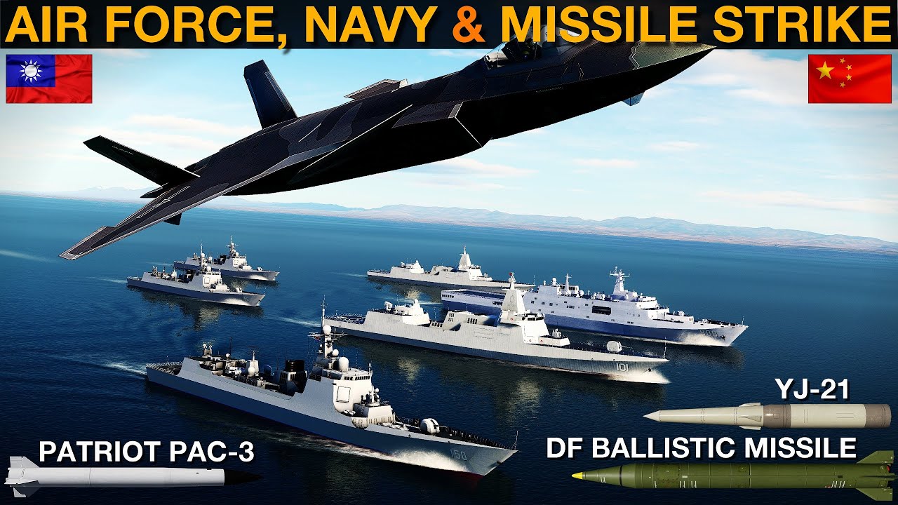 Could Taiwan Survive A TOTAL Attack From China, Without US Help? (WarGames 201) | DCS